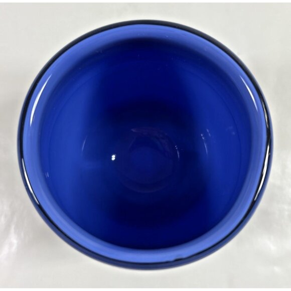 Glass.ful Votive Candle Holder Blue Berry Handblown Cased Glass Canadian - Picture 5 of 9